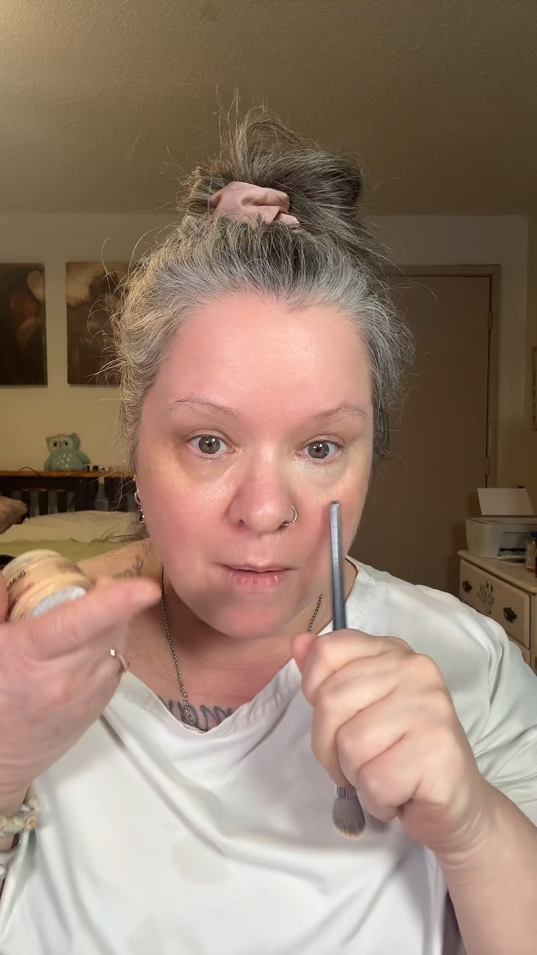 My under eyes have earned every one of their 53 years 😅✨

They've seen late nights, early mornings, raising kids, laughter, tears, stress, joy, and a whole lot of life.

These days I'm all about products that help me look a little brighter, a little more refreshed, and a little more awake.
 

 #LTKmomlife #LTKmorningroutine #LTKBeauty