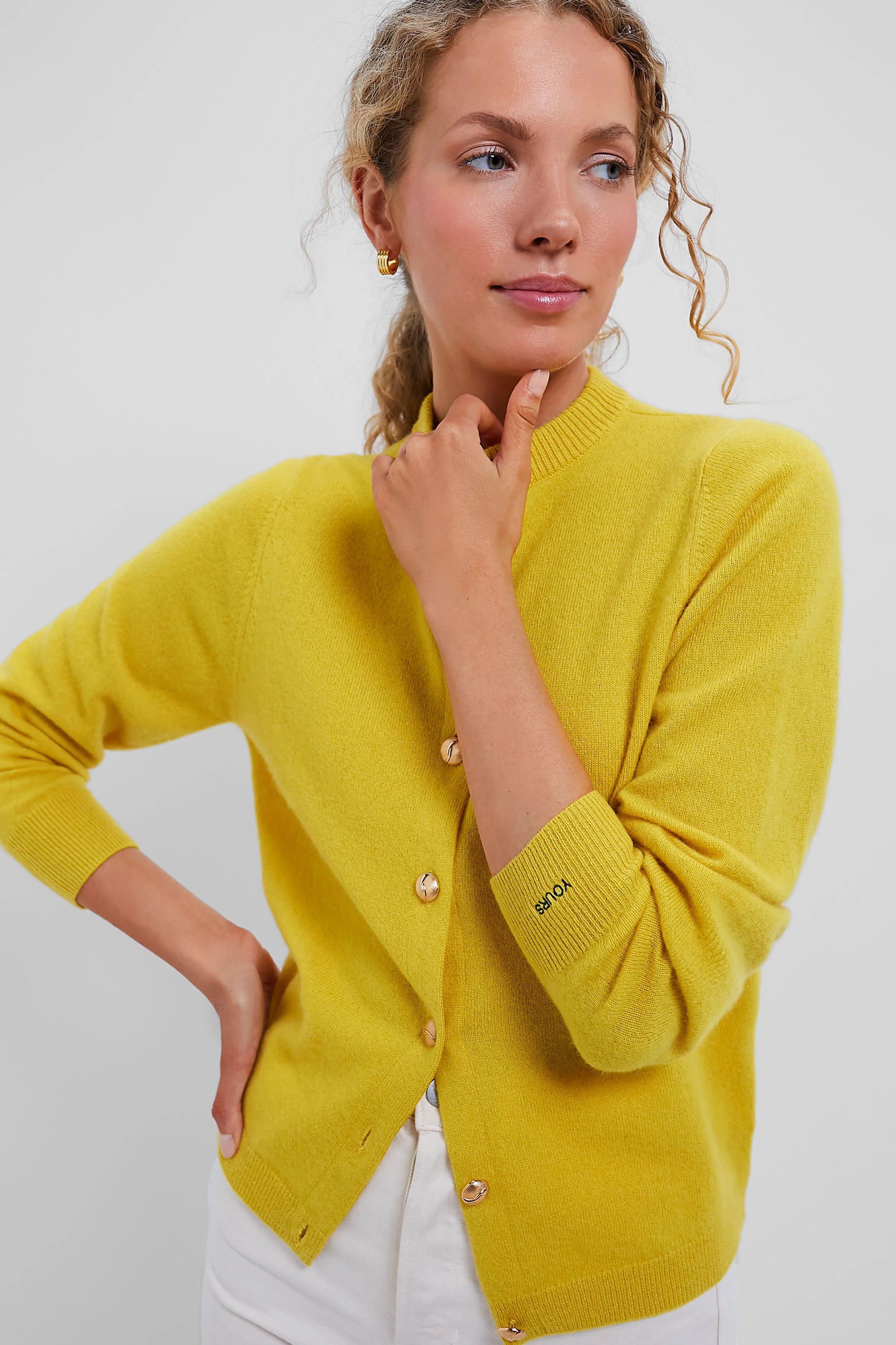 Marigold Quinn Cashmere Cardigan | Tuckernuck (US)