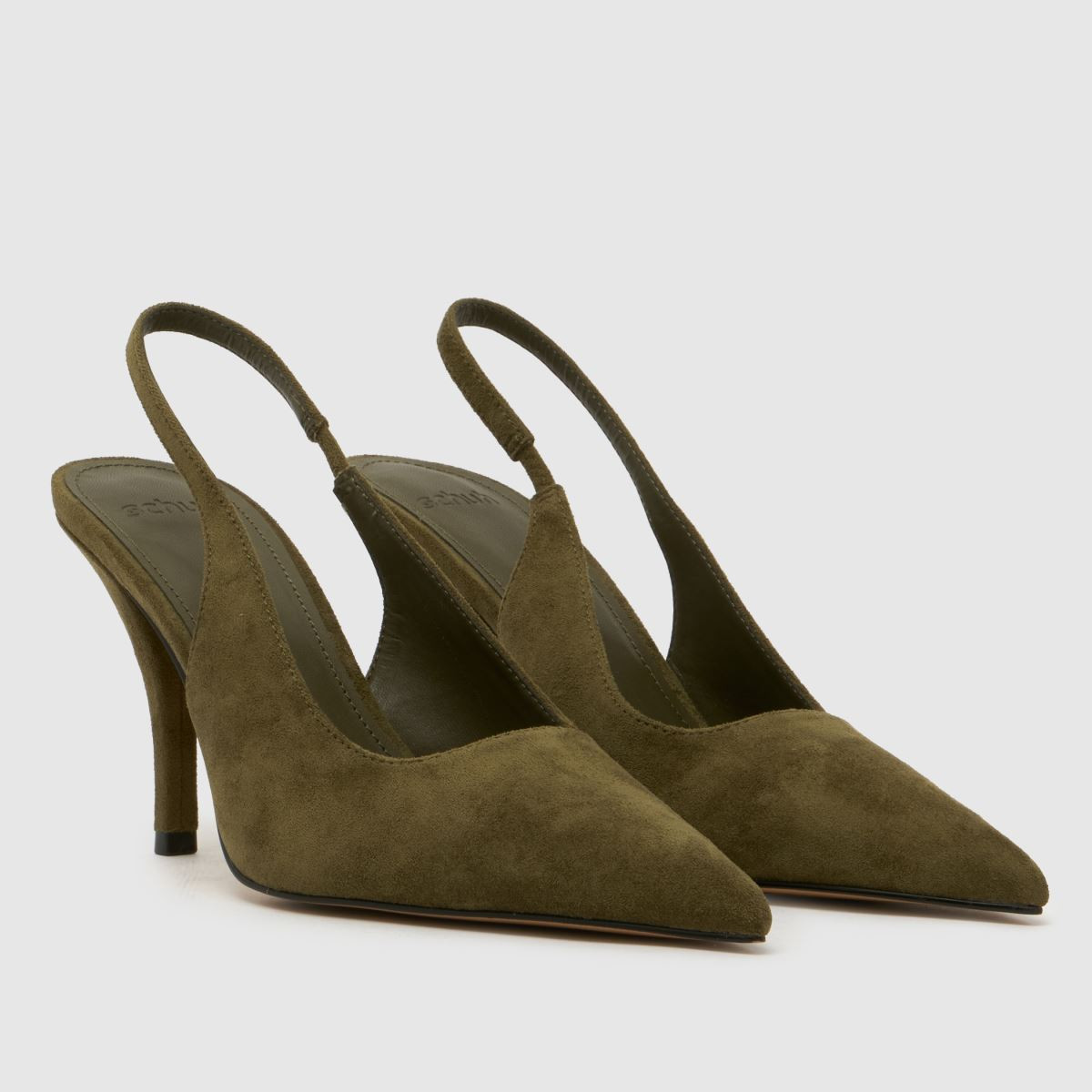 Womens Dark Green schuh Sophia Court High Heels | schuh | Schuh