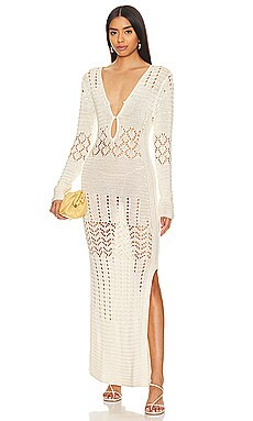 Solid & Striped The Lucinda Dress in Brule from Revolve.com | Revolve Clothing (Global)