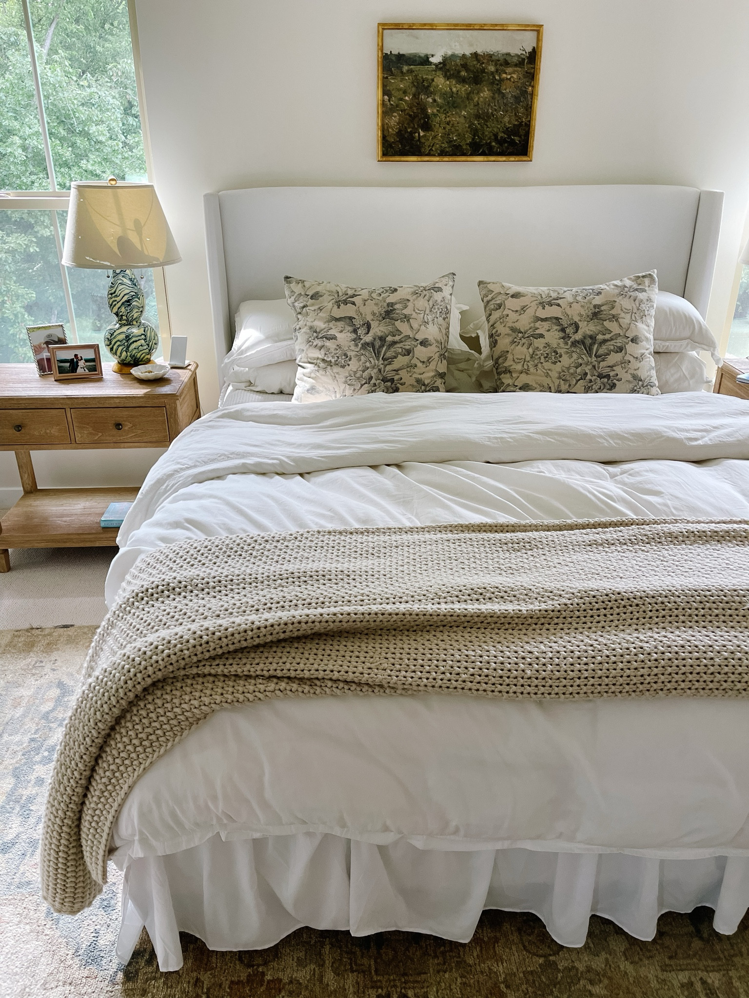 So many of our primary bedroom items are on sale!! Luxe bedding and the best sheets for a great price, our two favorite floral pillows and  the rug we’ve owned for over 5 years! 

Traditional home, primary bedroom, primary bedroom decor, white bedding, luxe percale supima cotton sheets duvet cover, McGee and Co, Boll and Branch, Lands End, one kings lane 



#LTKHome #LTKCyberWeek