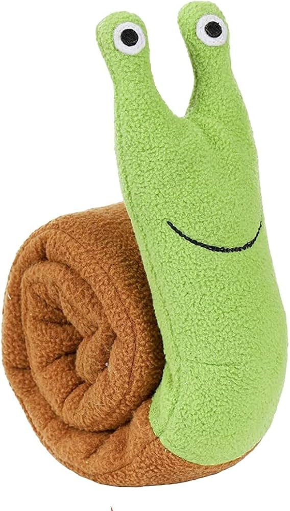 Paialu Dog Puzzle Toys Snuffle, Dog Snuffle Toy Snail- Interactive Puppy Toys Dogs Plush Squeaky ... | Amazon (US)