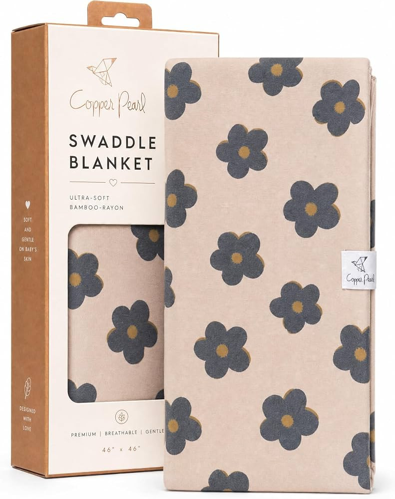 Copper Pearl Swaddle Blankets for Newborns | Soft Stretchy Receiving Blankets for Boys and Girls ... | Amazon (US)