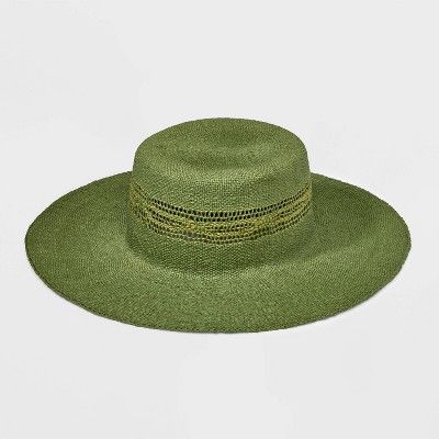 Women's Straw Boater Hat - Universal Thread™ | Target