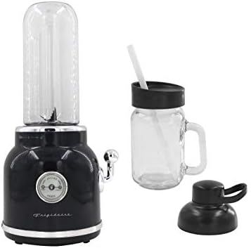 FRIGIDAIRE ESMM100-BLACK 300W Retro Smoothie Maker, Black, Standard | Amazon (US)