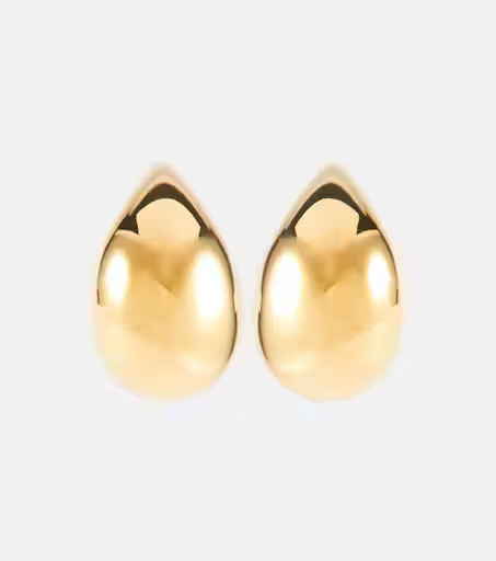 Drop gold-plated sterling silver earrings | Mytheresa (UK)