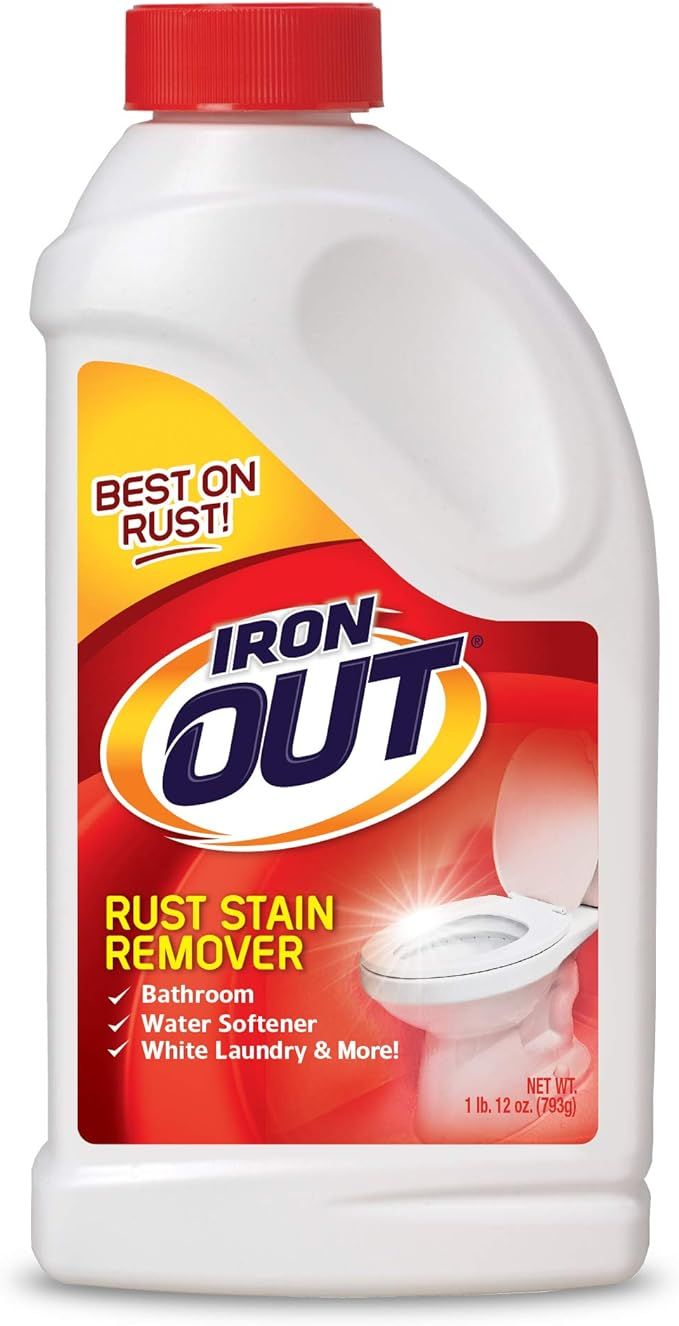 Iron OUT Powder Rust Stain Remover, Remove and Prevent Rust Stains in Bathrooms, Kitchens, Applia... | Amazon (CA)