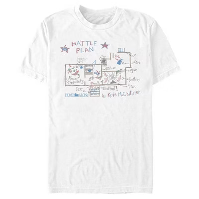 Men's Home Alone Kevin’s Battle Plan T-Shirt | Target