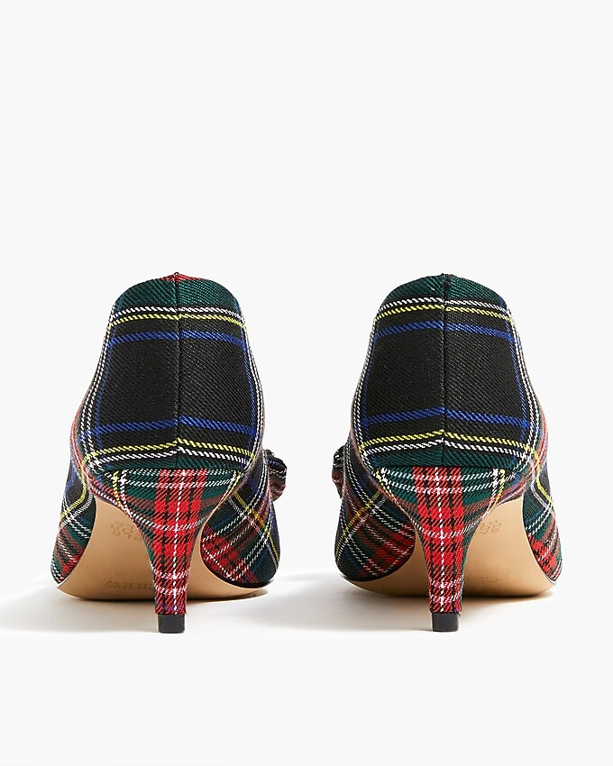 Tartan Esme kitten heels | J.Crew Factory