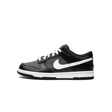 Big Kid s Nike Dunk Low Black/White-Black-White (FD1232 001) - 5 | Walmart (US)