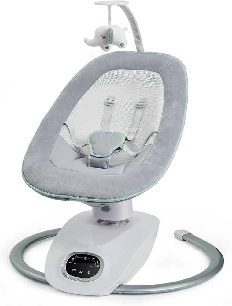 Momcozy CocoSway Baby Swing for Infants to Toddler, 3D-Motion Electric Baby Swing with 6 Motions ... | Amazon (US)