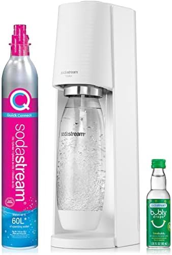 SodaStream Terra Sparkling Water Maker (White) with CO2, DWS Bottle and Bubly Drop | Amazon (US)