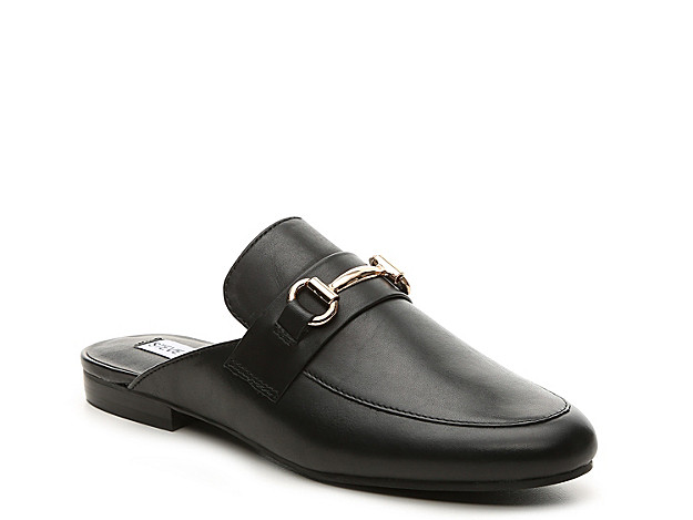 Steve Madden Kandi Mule - Women's - Black Leather | DSW