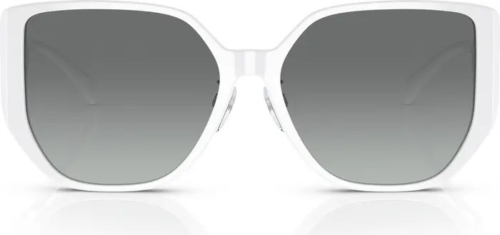 58mm Gradient Irregular Sunglasses | Nordstrom