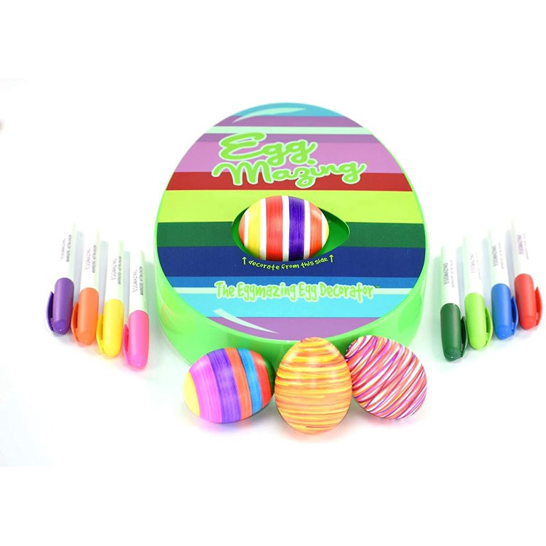 The EggMazing Easter Egg Mini Decorator Kit Arts and Crafts Set - Includes Egg Decorating Spinner... | Walmart (US)