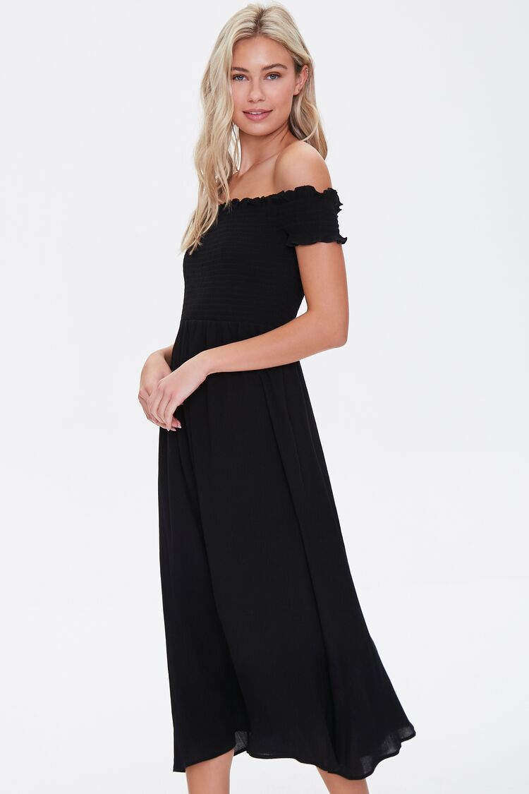 Smocked Off-the-Shoulder Dress | Forever 21 (US)