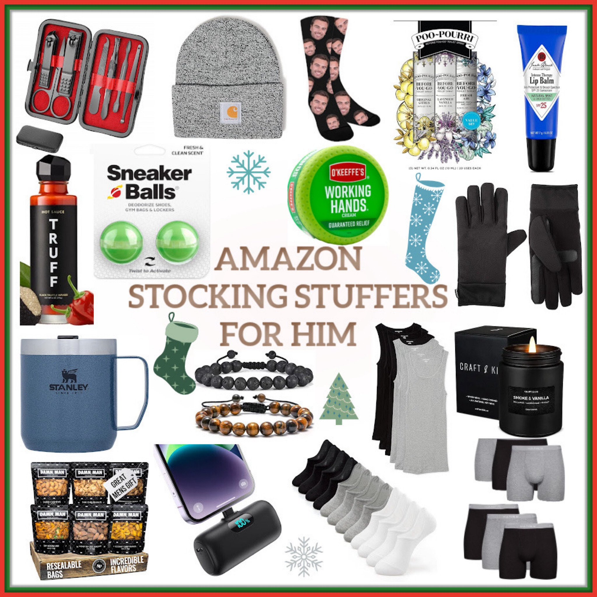 Gifts for him. Stocking stuffers 

#LTKMens #LTKGiftGuide #LTKHoliday