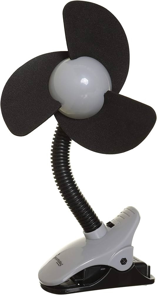 Dreambaby Deluxe EZY-Fit Clip on Fan with Soft Fins - Perfect for Strollers, Cribs, Wheelchairs, ... | Amazon (US)