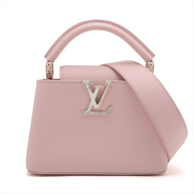 Louis Vuitton Taurillon Clemence Capucines MINI M56983 | eBay US