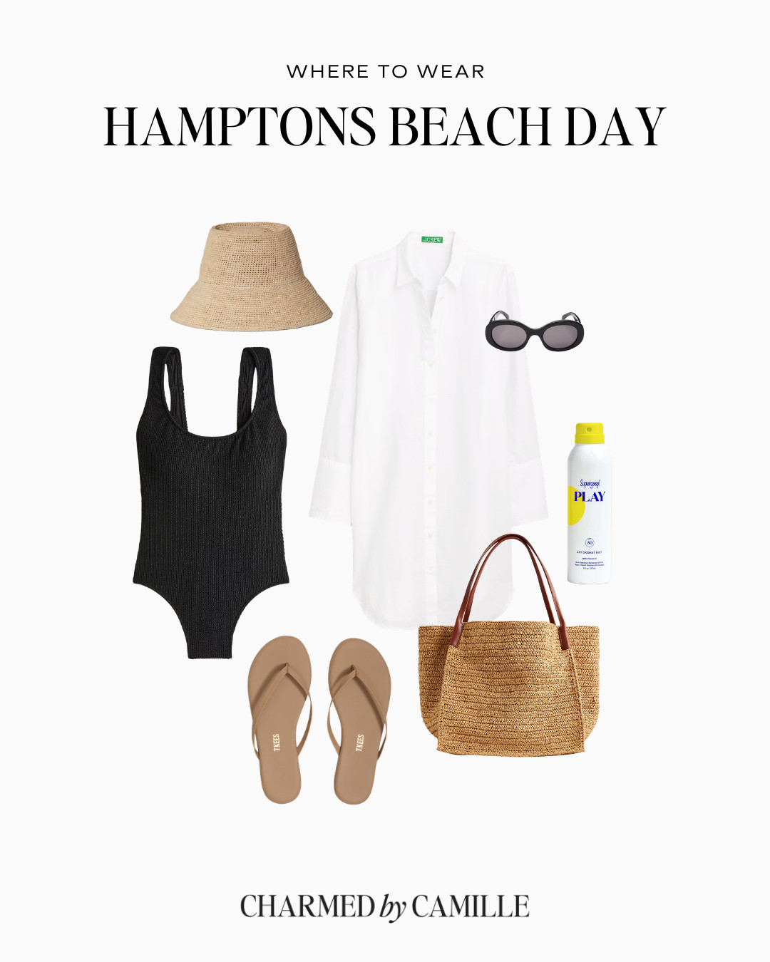 What to wear for a Hamptons beach day ☀️  

 #LTKSeasonal #LTKTravel