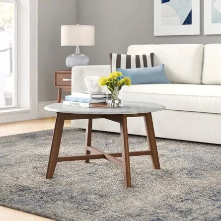 Mercury Row® Gamino Solid Wood 4 Legs Coffee Table | Wayfair | Wayfair North America