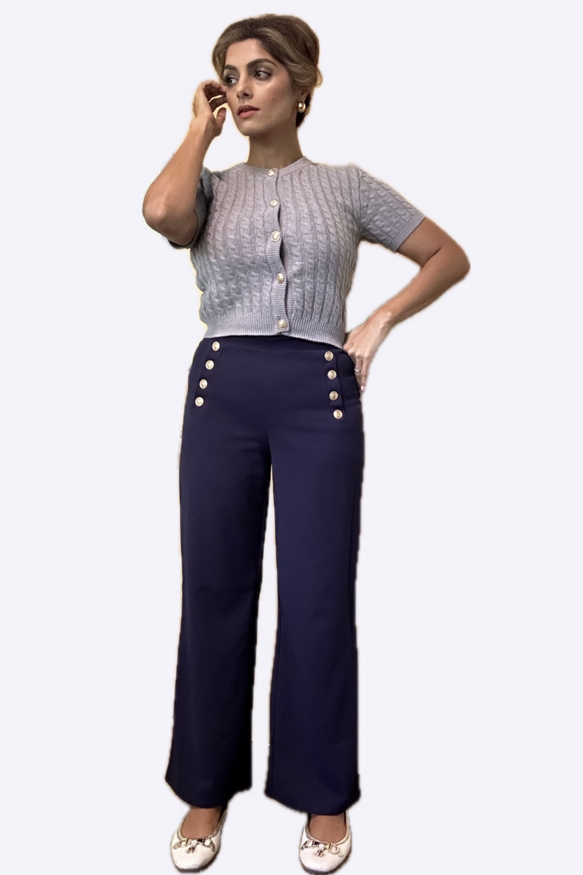 When you're Parisian but also a sailor vibes 
Pants: medium
Sweater top: small

#LTKSaleAlert #LTKStyleTip #LTKFindsUnder50