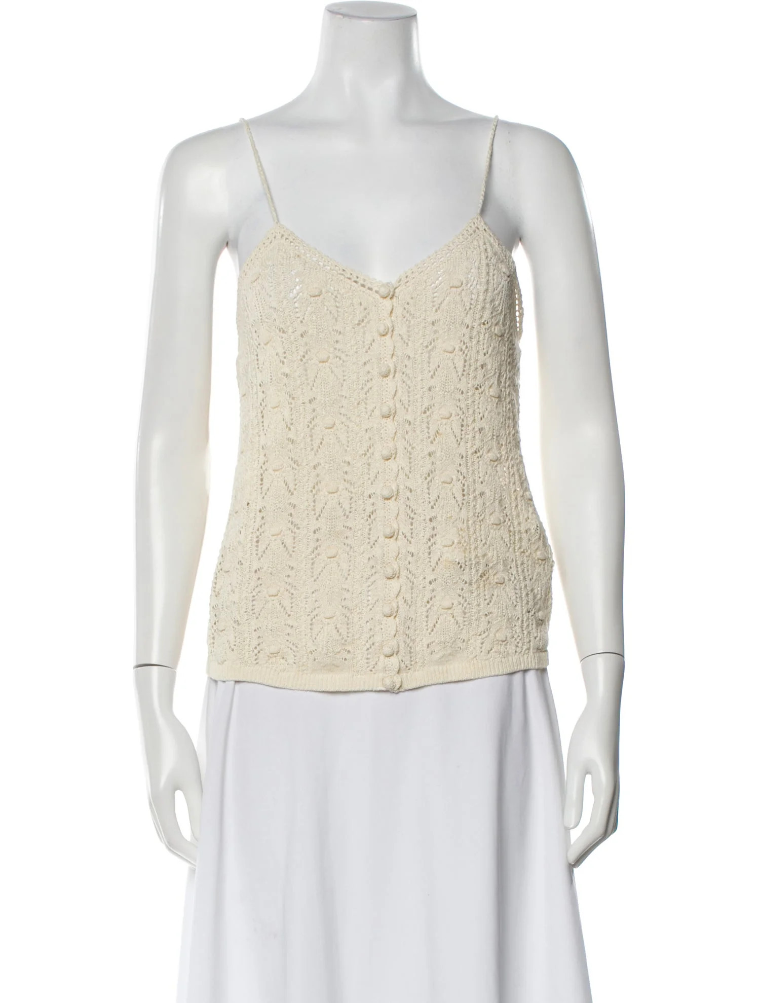 La Maille Sezane Scoop Neck Sweater - Neutrals Knitwear, Clothing - WLMSA29028 | The RealReal | The RealReal