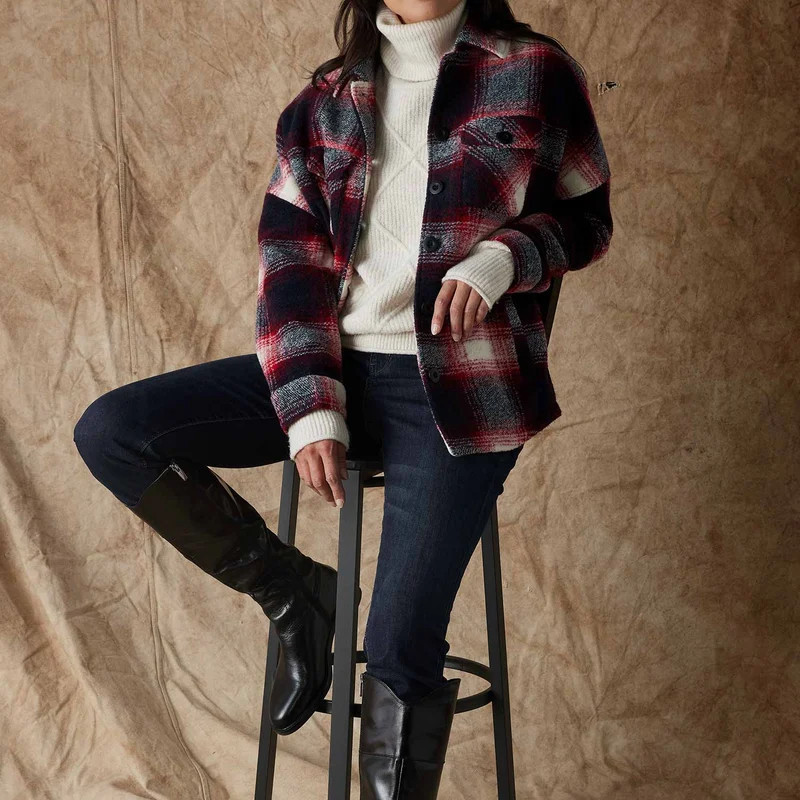 The Normal Brand Logan Ski Lodge Jacket - Red - M | Verishop