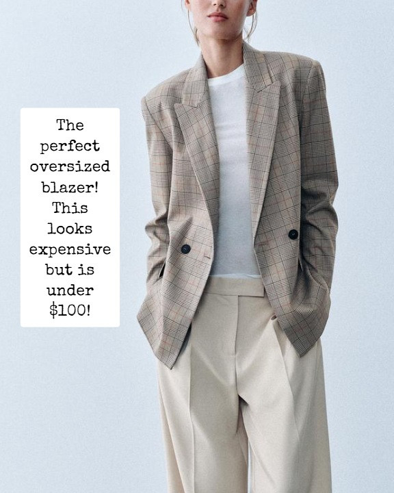 I've been looking for a blazer JUST like this, and found one under $100! 

 #LTKSeasonal #LTKOver40 #LTKWorkwear