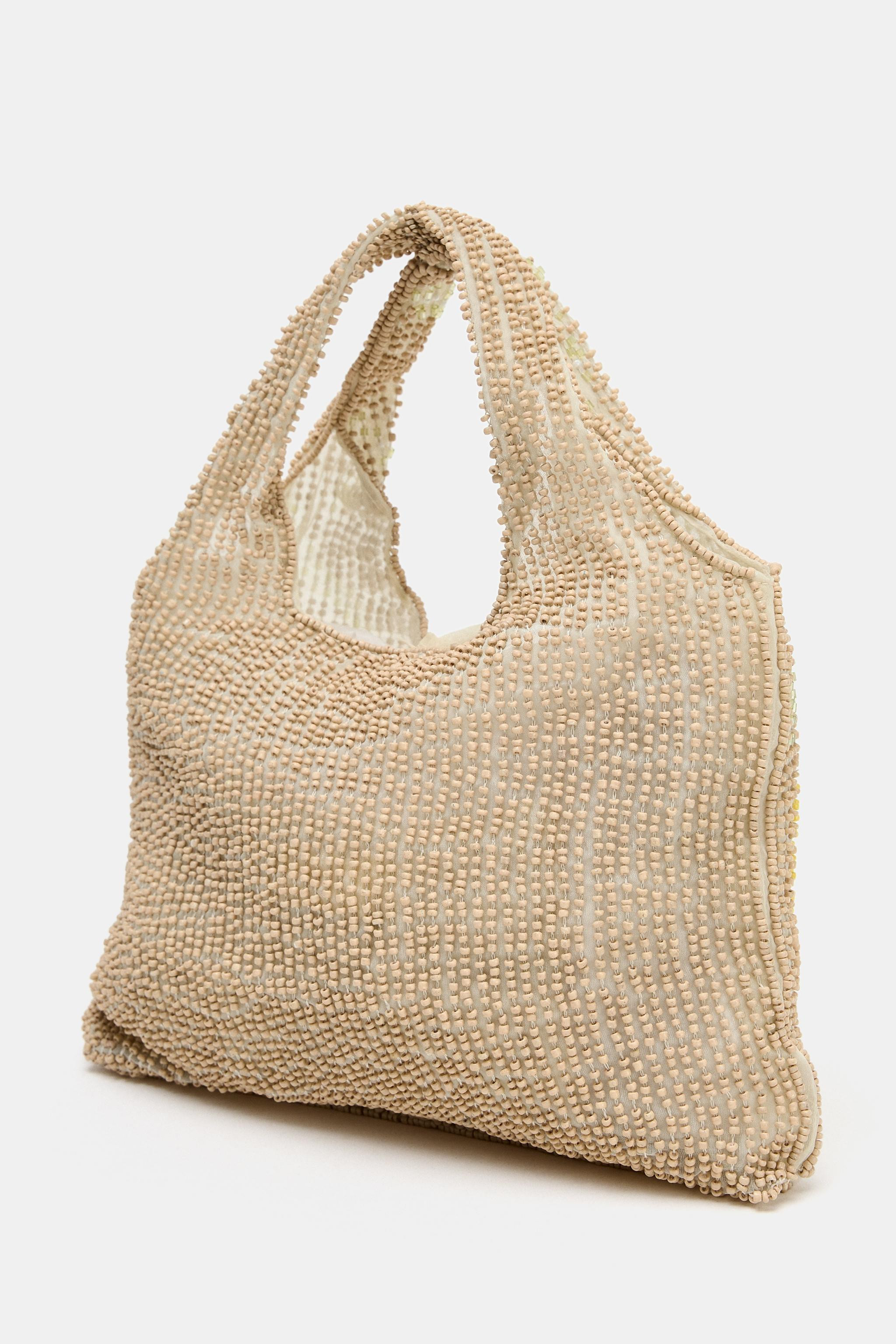 MINI BEADED HANDBAG | Zara US