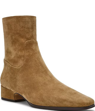 Steve Madden Dusty Suede Square Toe Ankle Booties | Dillard's | Dillard's