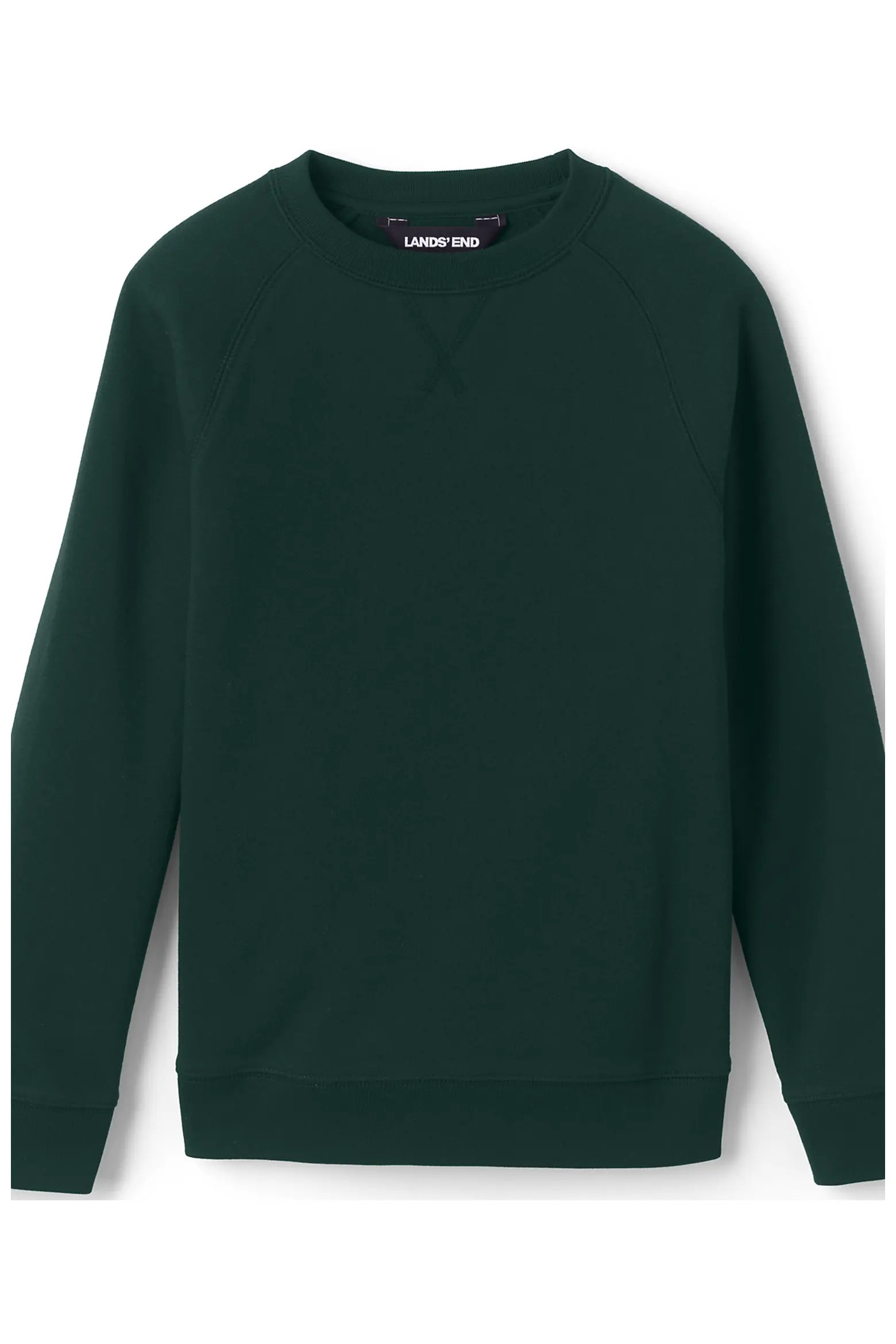Lands' End School Uniform Kids Crew Sweatshirt (Women) | Nordstrom | Nordstrom