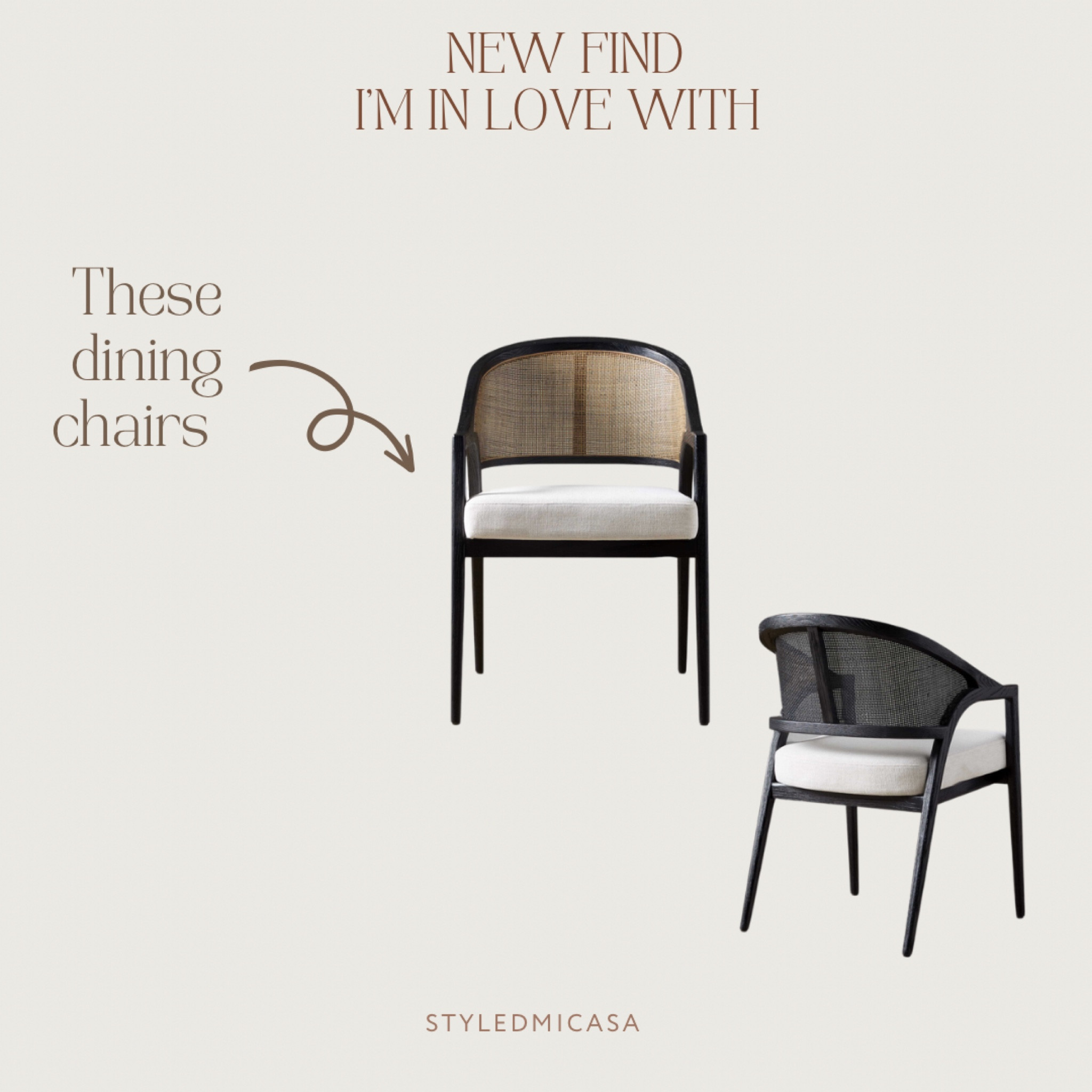 New release Dining chairs

#LTKhome #LTKFind