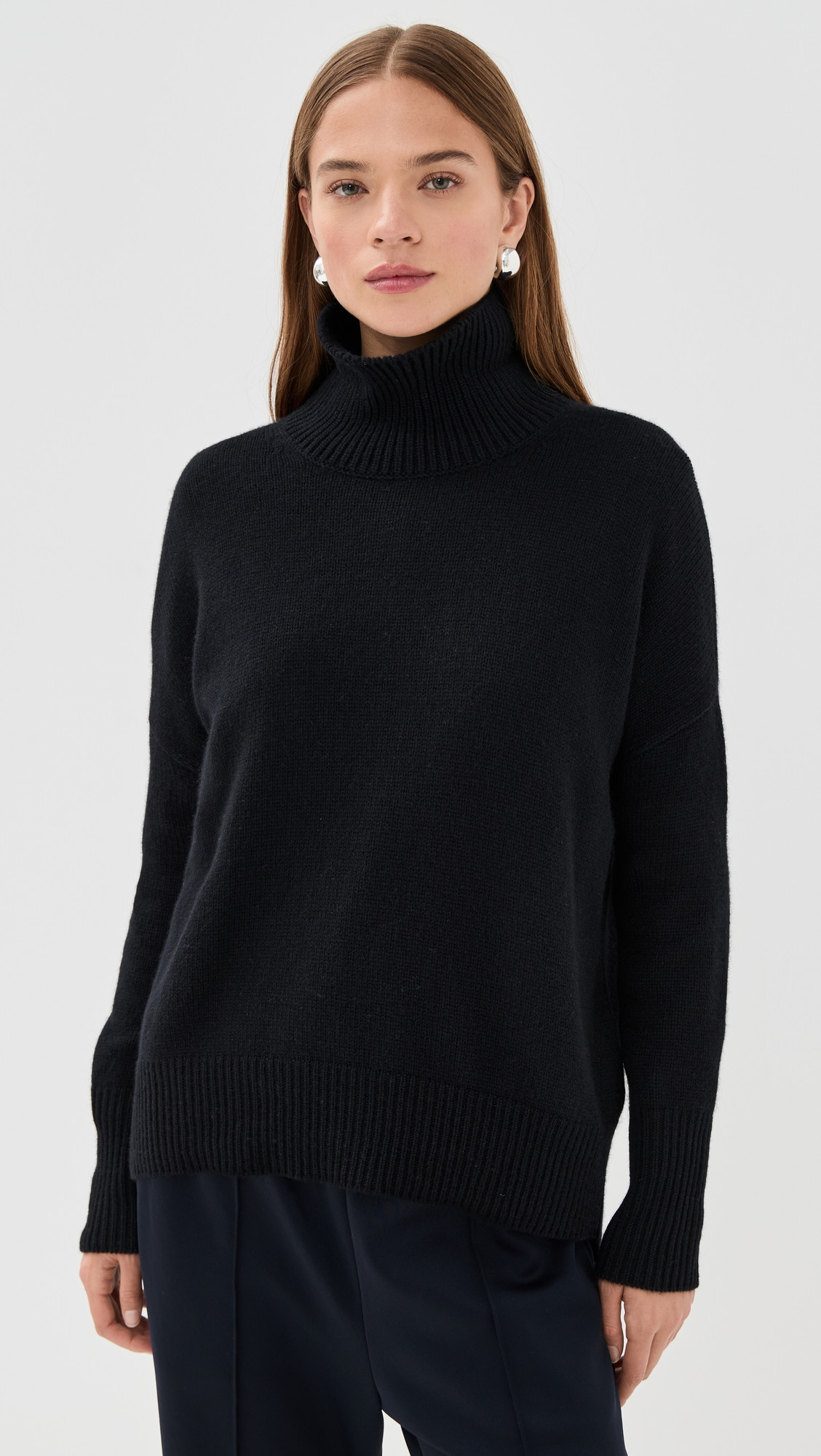 LISA YANG Heidi Cashmere Sweater Black 2 | Shopbop