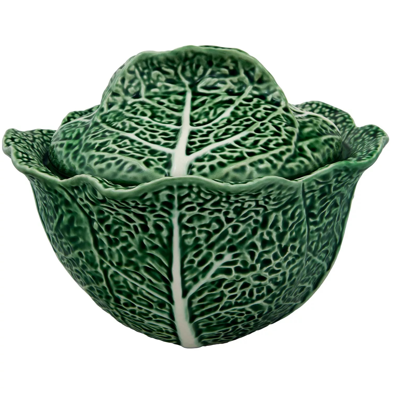 Bordallo Pinheiro Cabbage Tureen, 108 oz | Sur La Table