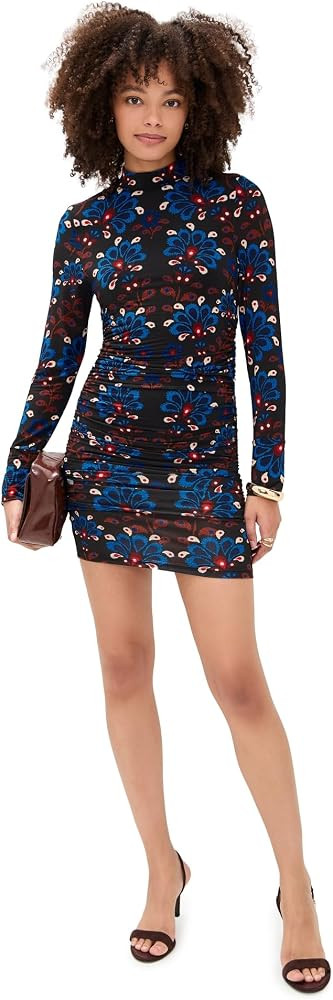 FARM Rio Women's Latina Scarf Black Jersey Mini Dress | Amazon (US)