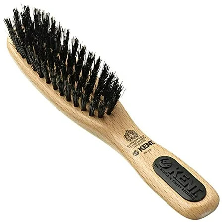 Kent PF10 Natural Wood Boar Bristle Hair Brush - Straightening Brush and Styling Brush for Short to  | Walmart (US)