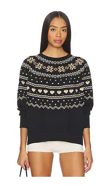 BEACH RIOT Elizabeth Sweater in Mystic Fairisle from Revolve.com | Revolve Clothing (Global)