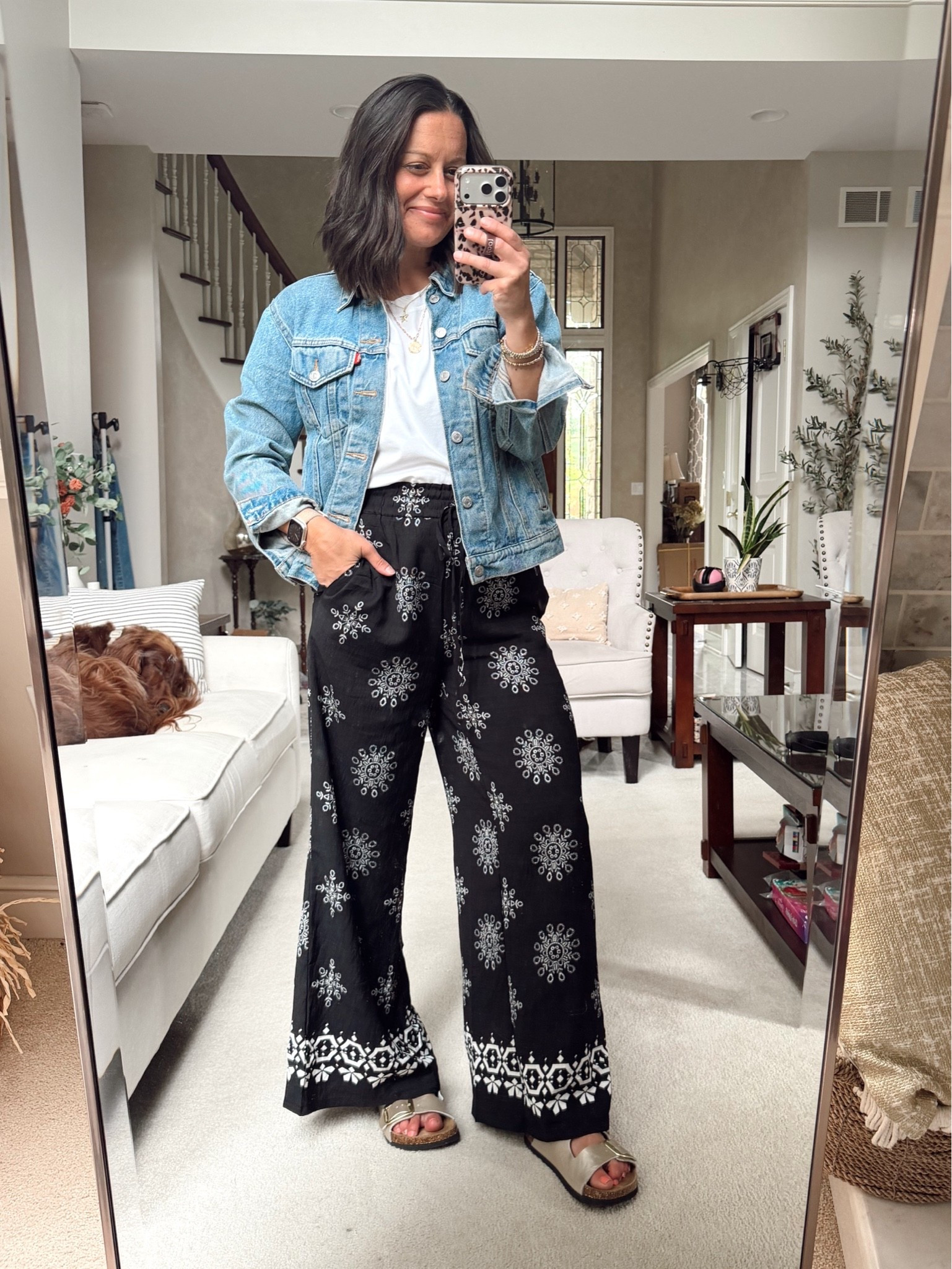 Summer mom outfit idea! Would even be cute for teaching! Set runs true to size - wearing a small in everything.

#LTKmomlife #LTKootd #LTKOver40