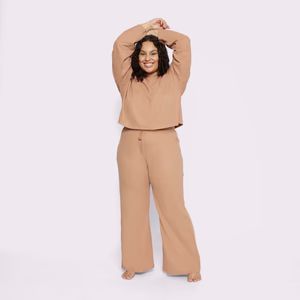 Wide-leg Pant | Cozy Waffle | Parade