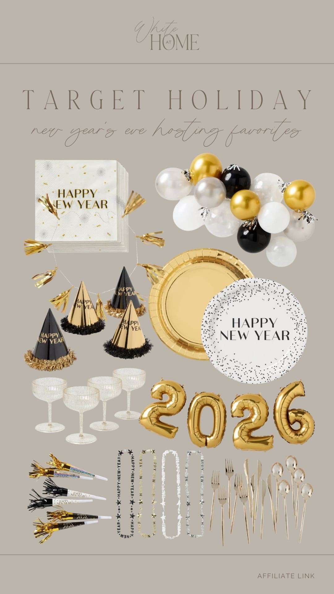 If you’re hosting New Year’s Eve, I’ve rounded up some affordable Target favorites that are perfect for a gathering of any size. All disposable for easy clean up as well! 

#LTKHoliday #LTKHome