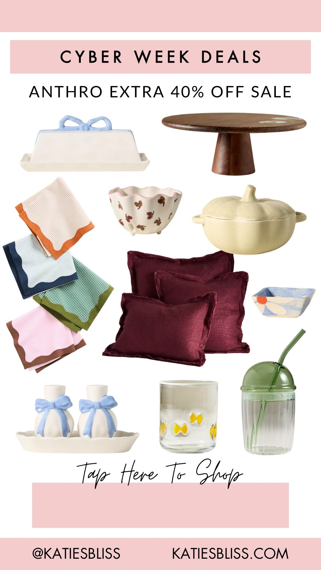 Black Friday deals ✨ anthropologie extra 40% off sale

Black Friday. Cyber Monday. Cyber week. Sale. Deal. Markdown. Anthro. Home. 



#LTKHome #LTKSaleAlert #LTKCyberWeek