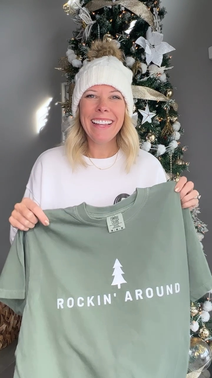 Graphic tshirts sweatshirts graphic tee beanie size small in everything womens gift ideas gifts for her 

#LTKSeasonal #LTKHoliday #LTKstyletip