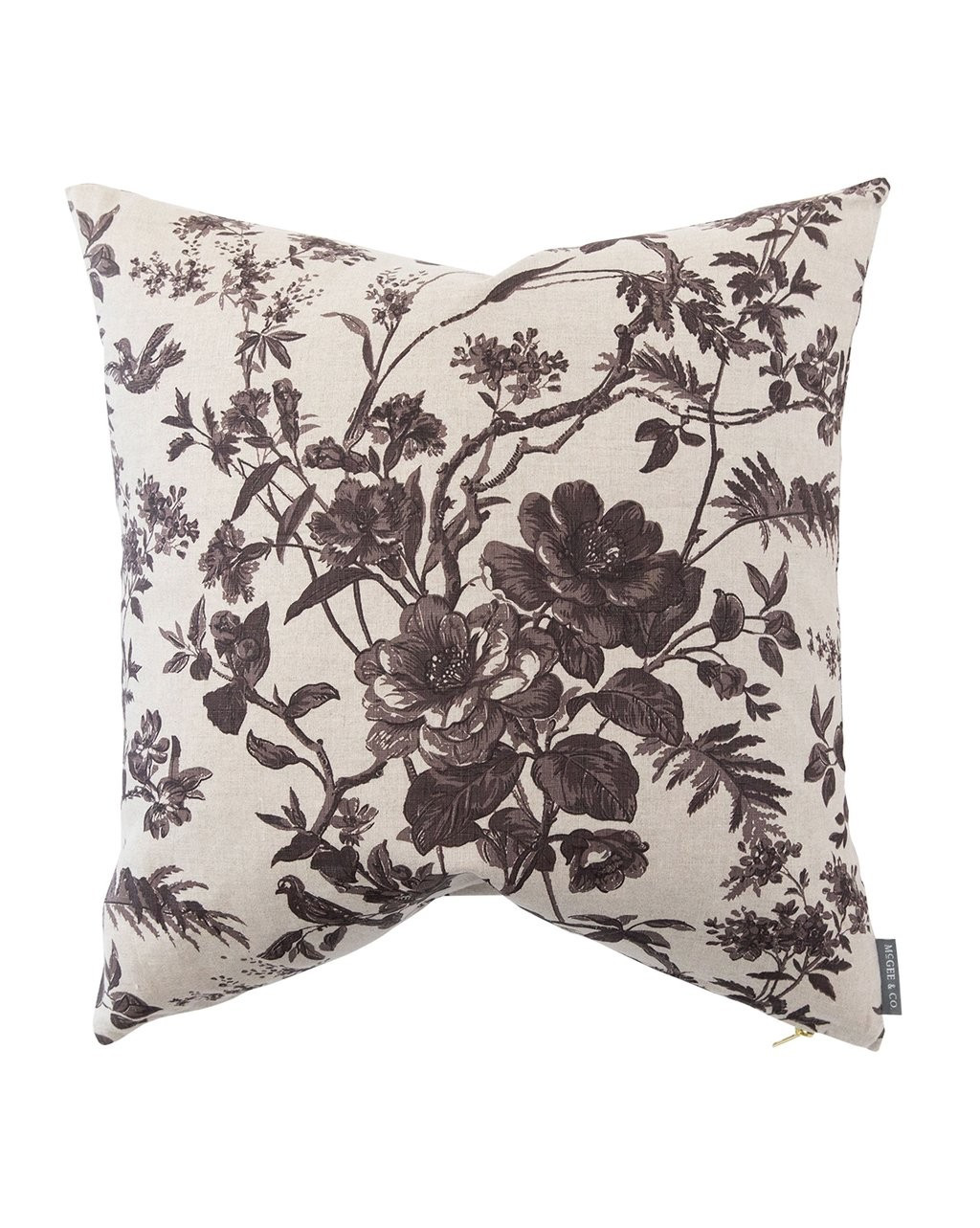 Cecily Floral Linen Pillow Cover | McGee & Co.