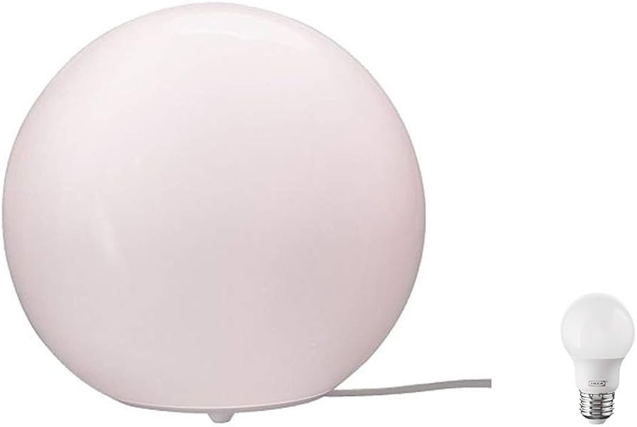 IKEA - FADO Table Lamp, White + E26 bulb | Amazon (US)