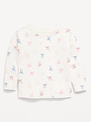 Printed Long-Sleeve T-Shirt for Toddler Girls | Old Navy (US)
