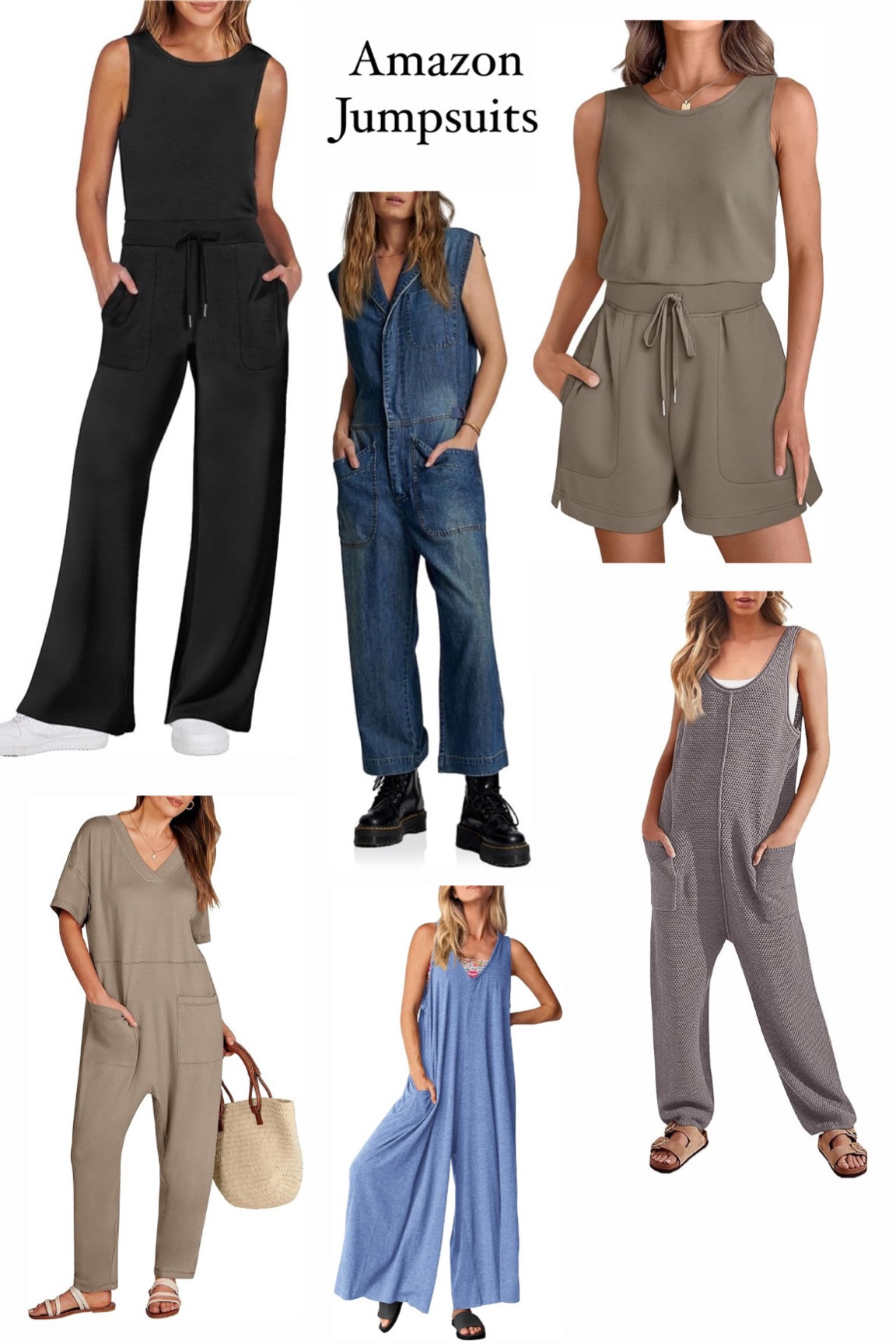 Amazon Jumpsuits for Spring!! 

#LTKSeasonal #LTKstyletip #LTKfindsunder50