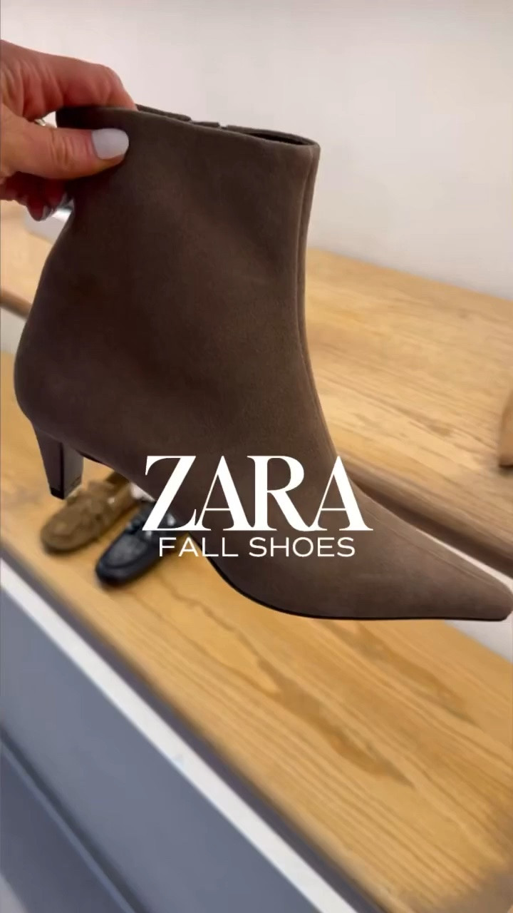 @Zara fall shoes! Boots, loafers, heels, and flats all under $130.

#LTKSeasonal