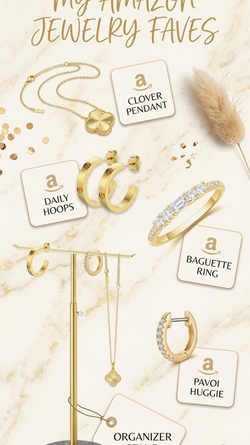 Loving these jewelry essentials from Amazon!