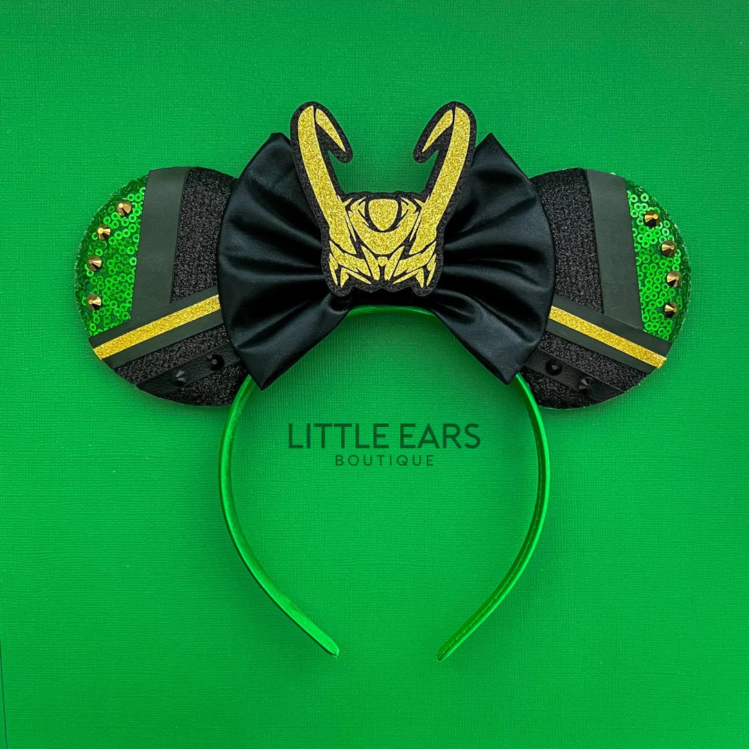 Magic Ears, Mickey Ears, Heroes, Loki Ears,  Loki  Heroes Ears,  Heroes Magic Ears, Loki Inspired... | Etsy (US)